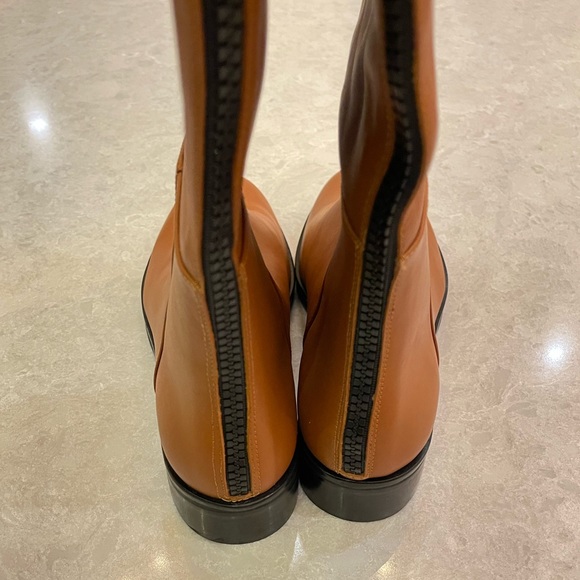 FRAME Le Ramsey Knee High Boot In Tobacco Size 39 - Picture 12 of 17